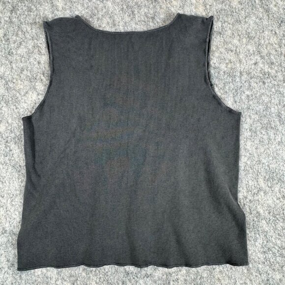 Brandy Melville Electric Circus Top Gray Cropped One Size Tank - Picture 5 of 6